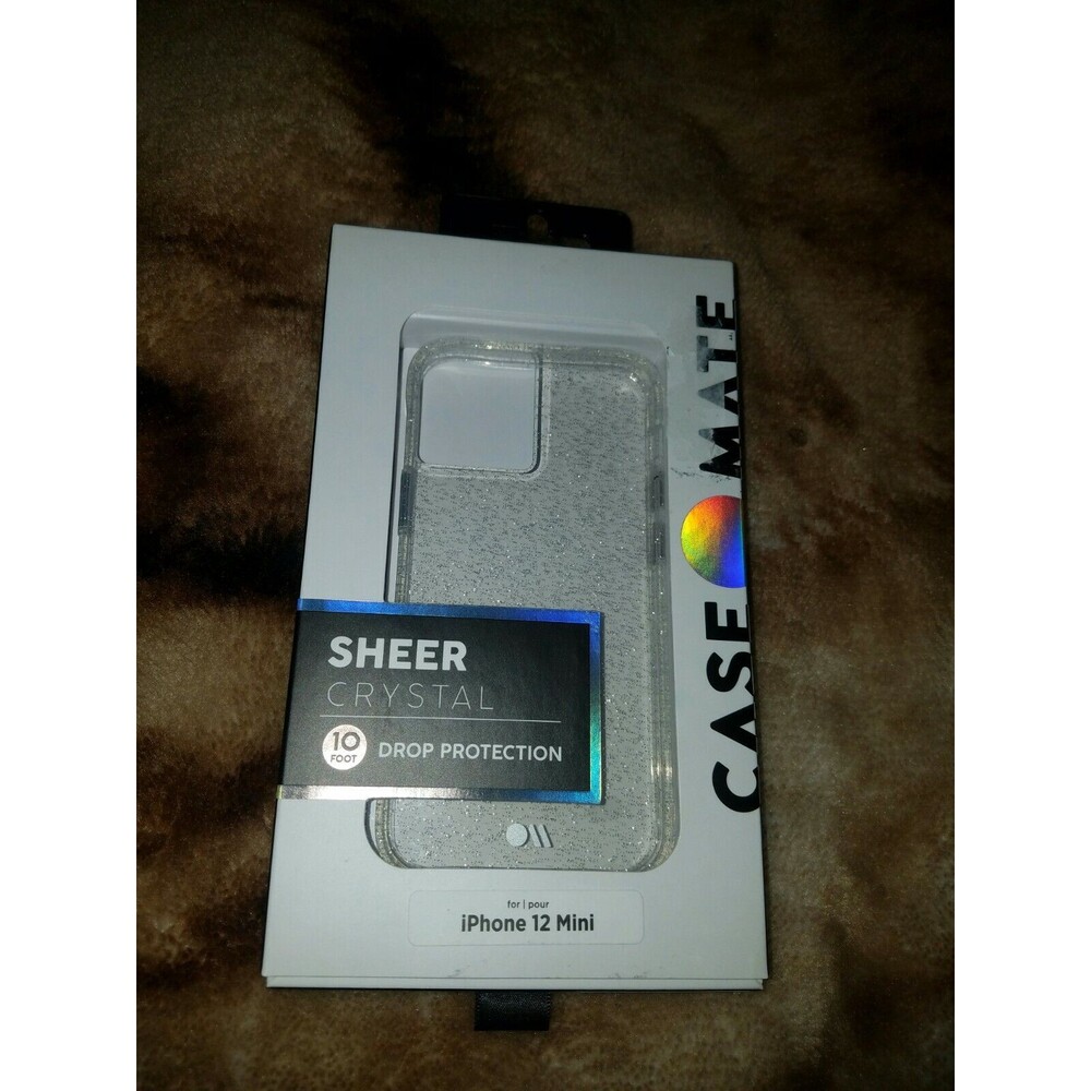 Case Mate Sheer Crystal and Pretty Case Club For Apple iPhone 12 Mini 5.4"